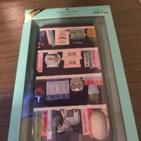 Kate Spade iPhone XS Max phone case-RG PopSocket - Picture 1 of 7